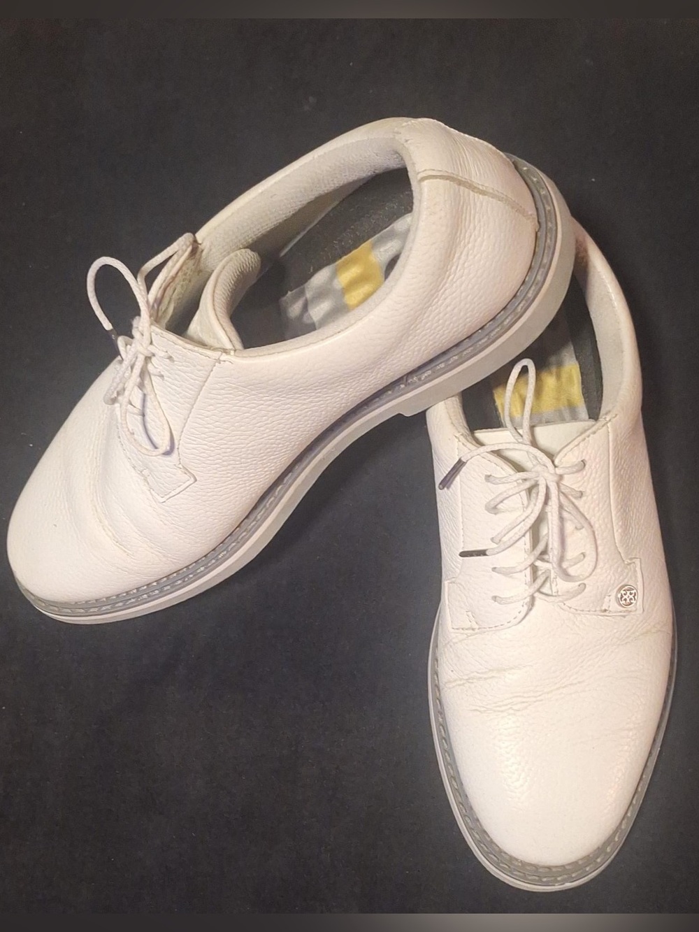 G/FORE Gallivanter Pebble Leather Golf Shoes Mens Size 9